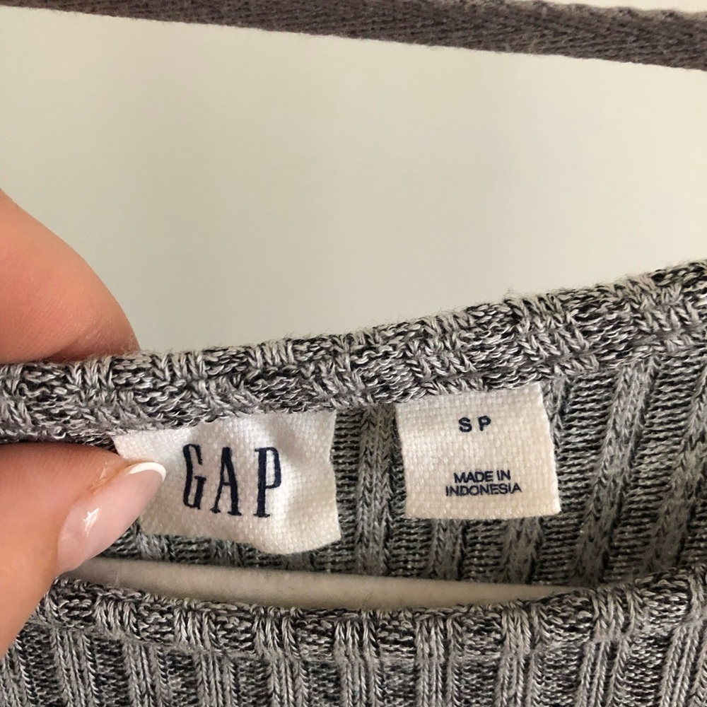 Gap grey knit dress